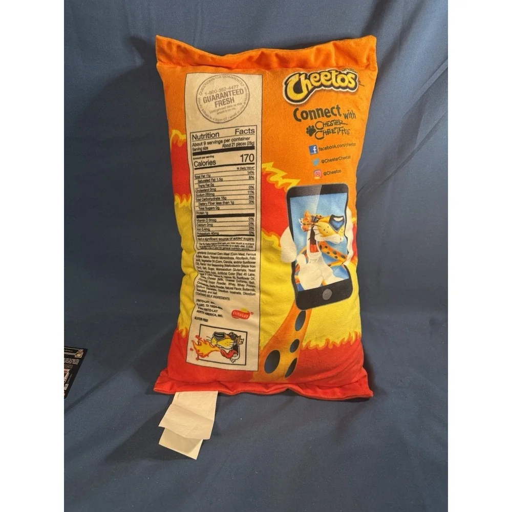 Flaming Hot Cheetos Pillow Plush Official Merchandise
